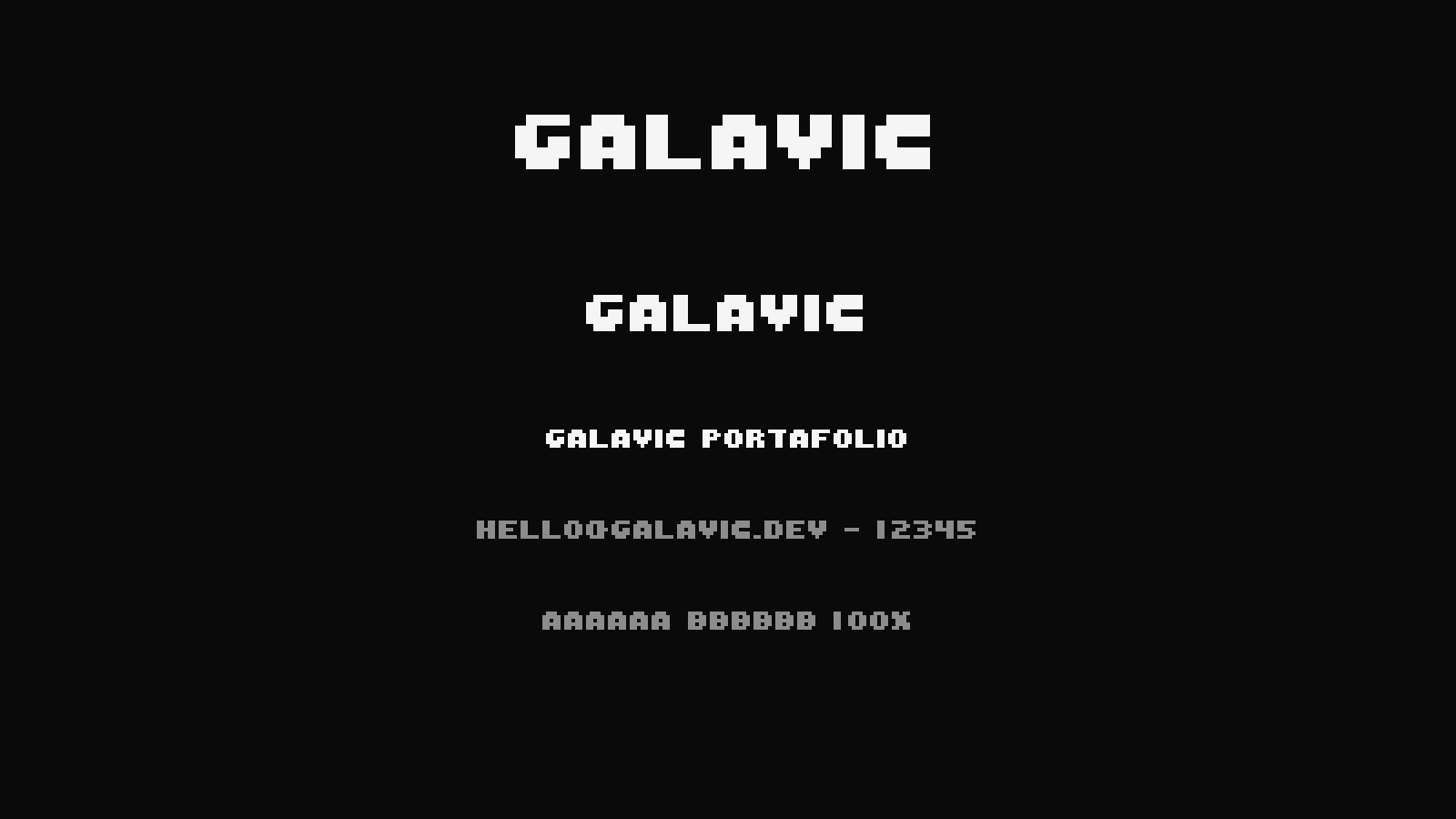 GalavicPixel — screenshot 3